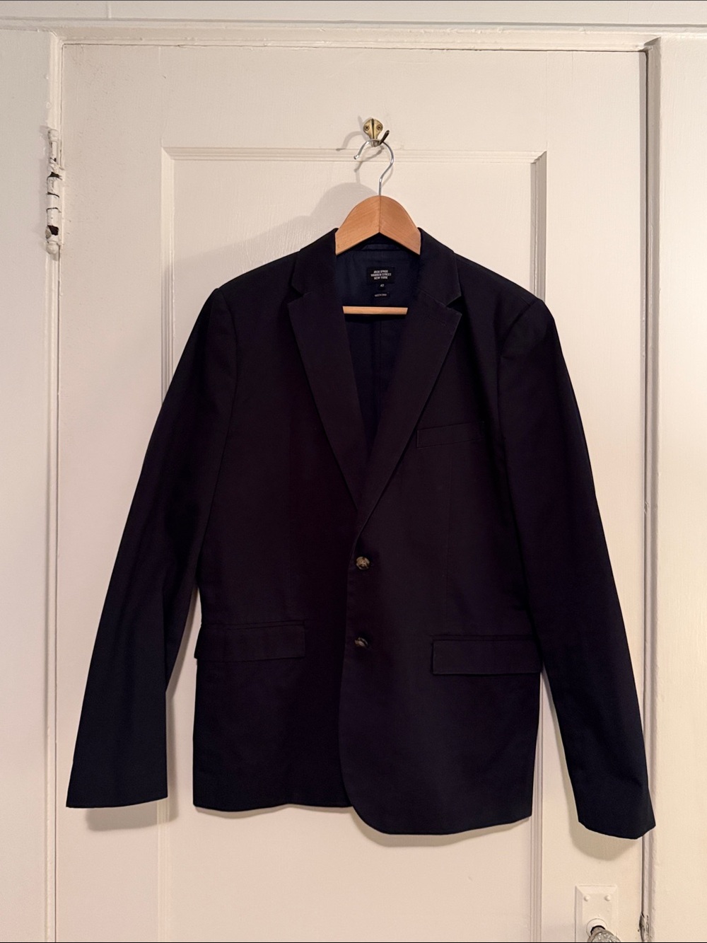 Jack Spade Men's Navy Blazer - Classic Two-Button